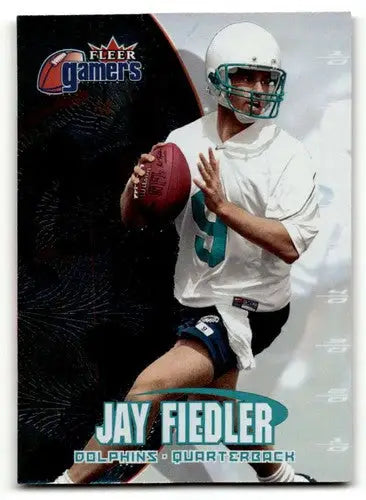 2000 Fleer Gamers #89 Jay Fiedler Miami Dolphins Football Cards EX/N ID:61702 - Football Card Single