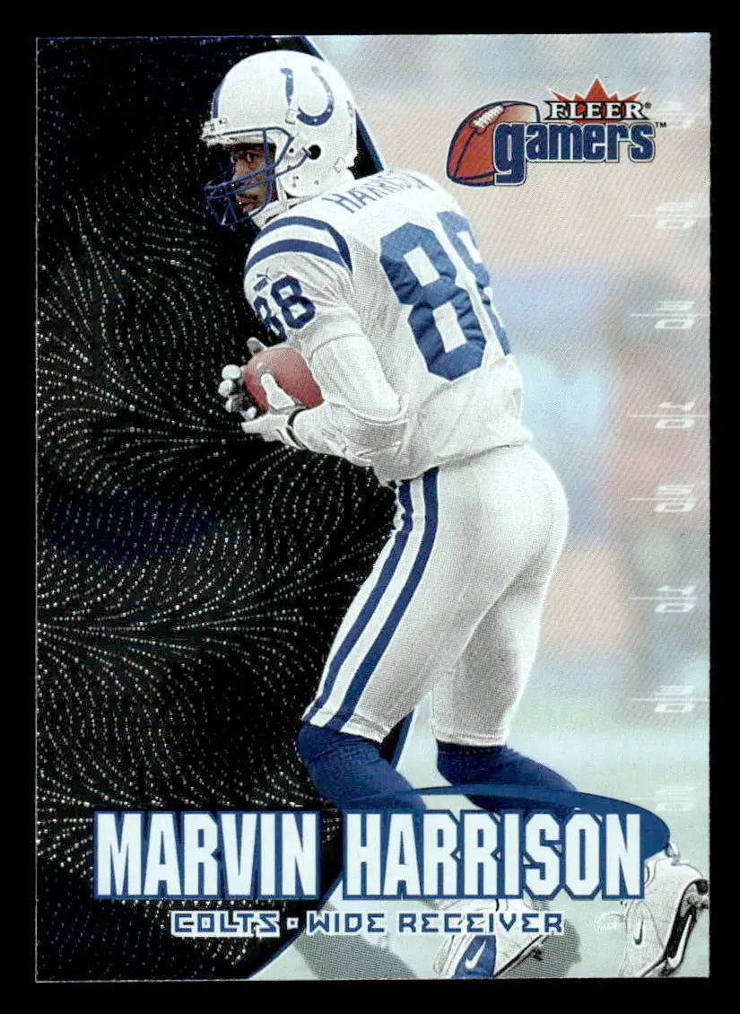 2000 Fleer Gamers #99 Marvin Harrison - Football Card Single