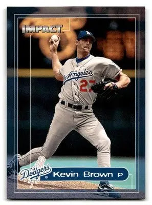 2000 Fleer Impact #184 Kevin Brown - Baseball Card Single