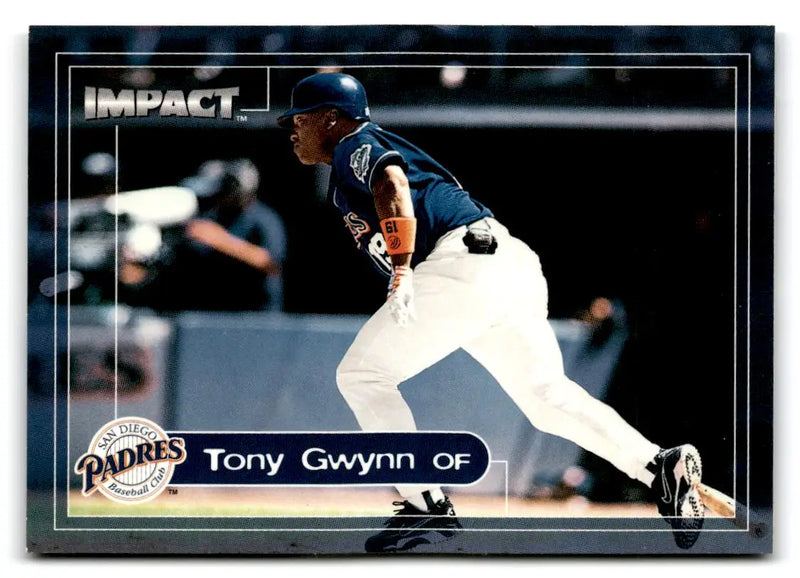2000 Fleer Impact #36 Tony Gwynn - Baseball Card Single
