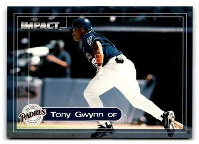 2000 Fleer Impact #36 Tony Gwynn - Baseball Card Single