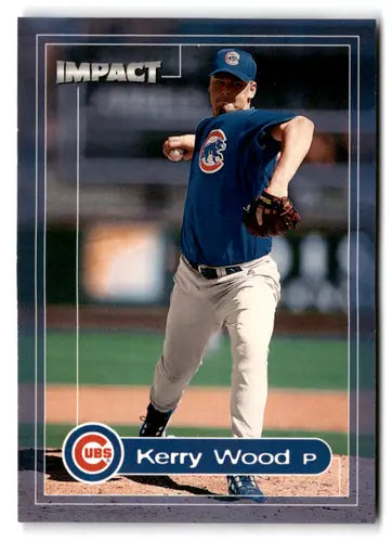 2000 Fleer Impact #73 Kerry Wood NM-MT Cubs ID:73249 - Baseball Card Single