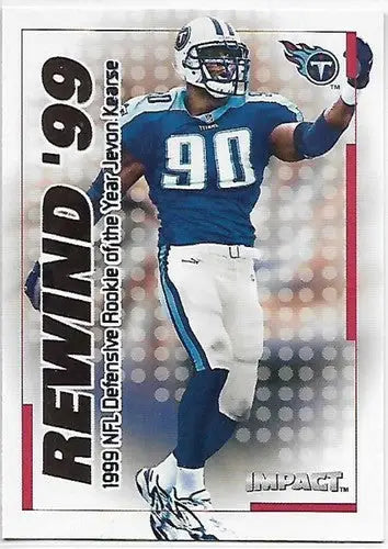 2000 Fleer Impact Rewind ’99 #34 Jevon Kearse NM-MT Titans - Football Card Single