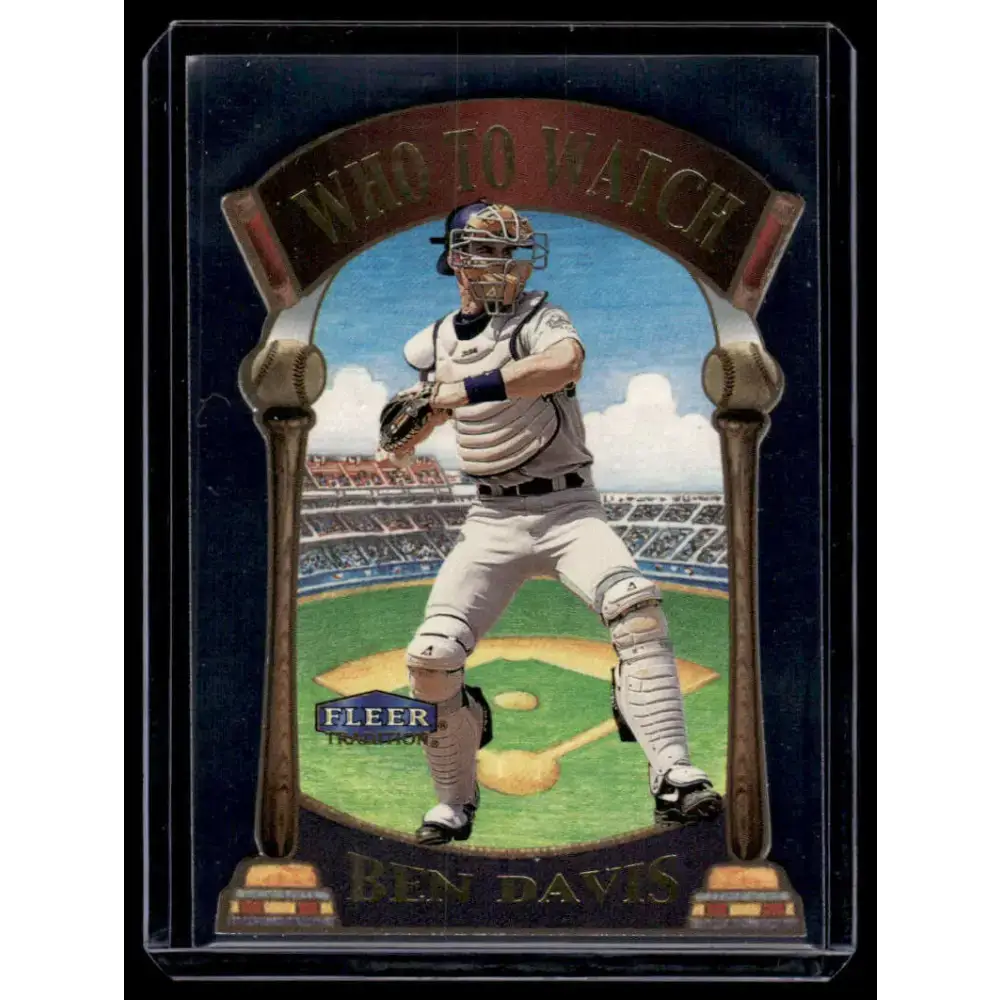 2000 Fleer Tradition #11WW Ben Davis San Diego Padres NM-MT Baseball Card - Baseball Card Single