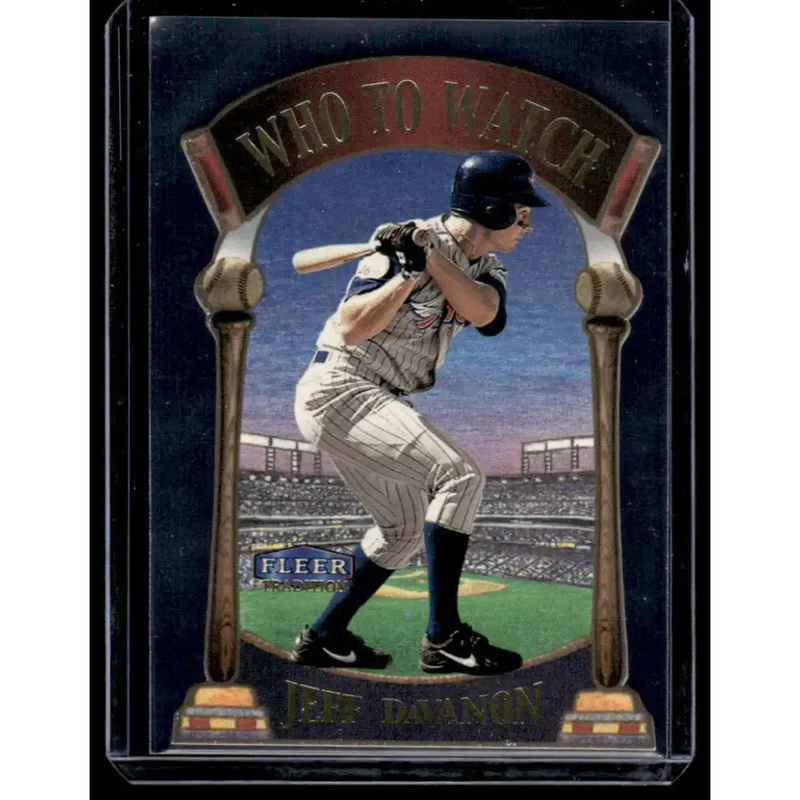 2000 Fleer Tradition #12WW Jeff DaVanon Anaheim Angels NM-MT Baseball Card - Baseball Card Single