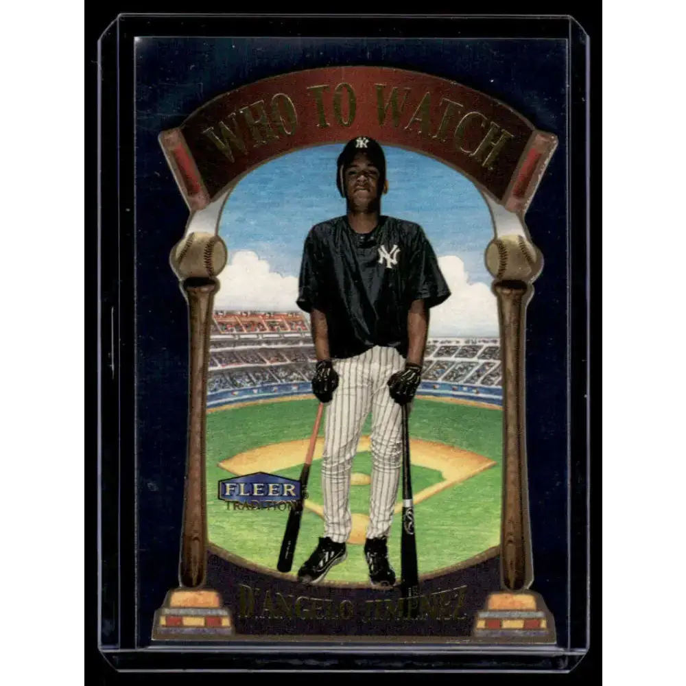 2000 Fleer Tradition #13WW D’Angelo Jimenez New York Yankees NM-MT Baseball Card - Baseball Card Single