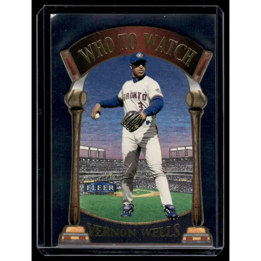 2000 Fleer Tradition #14WW Vernon Wells Toronto Blue Jays NM-MT Baseball Card - Baseball Card Single