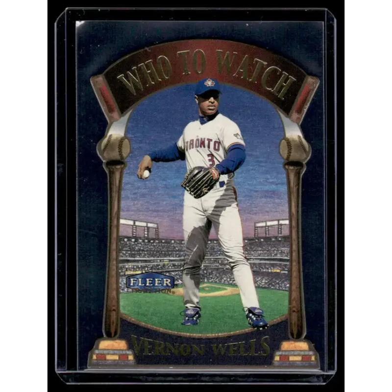 2000 Fleer Tradition #14WW Vernon Wells Toronto Blue Jays NM-MT Baseball Card - Baseball Card Single
