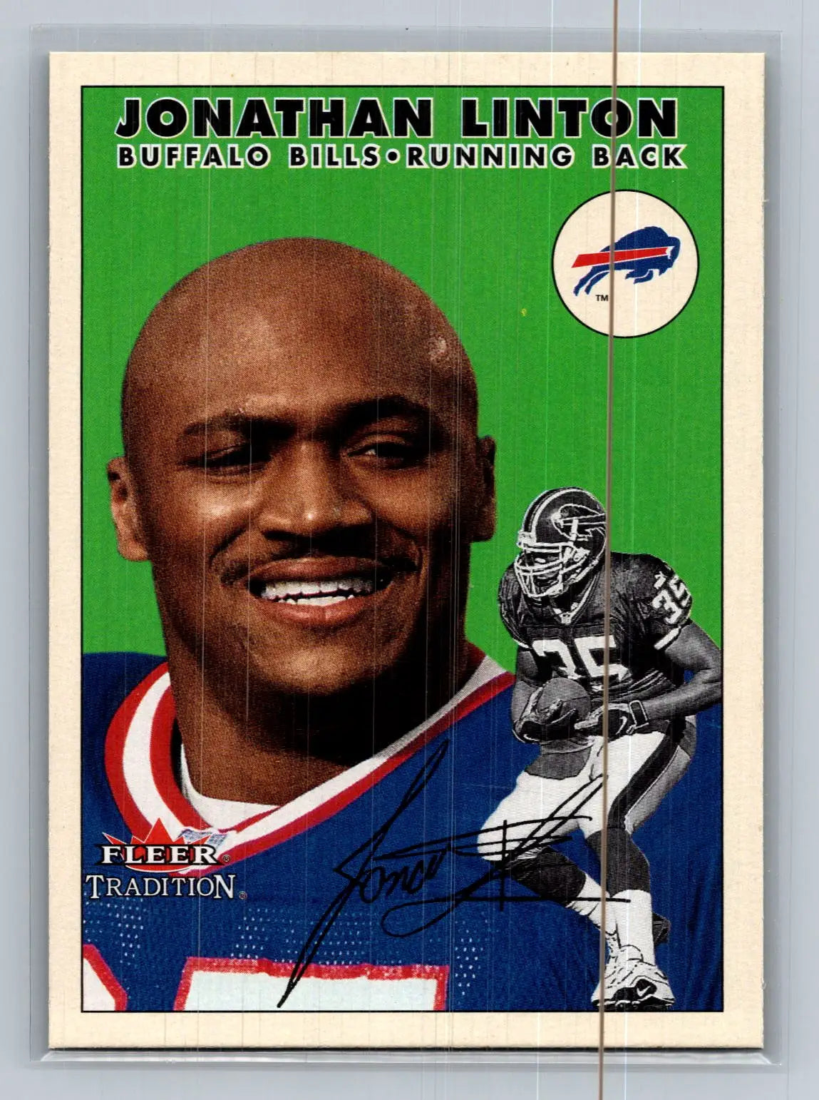 2000 Fleer Tradition #232 Jonathan Linton Buffalo Bills - Football Card Single