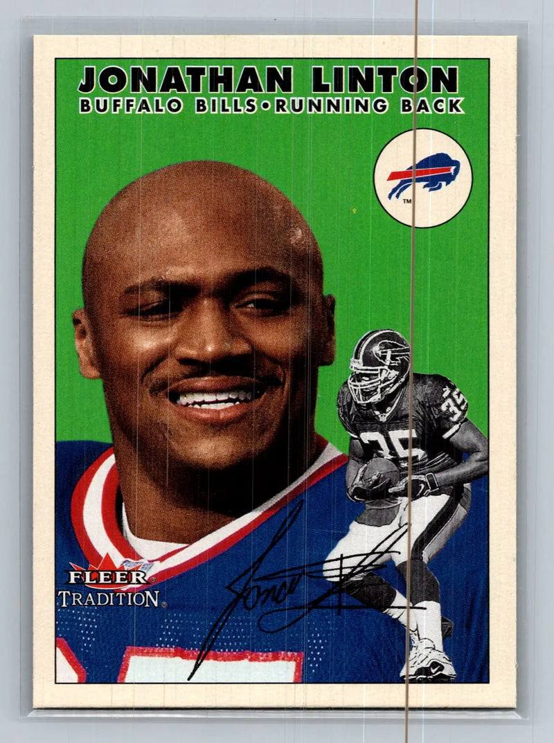 2000 Fleer Tradition #232 Jonathan Linton Buffalo Bills - Football Card Single