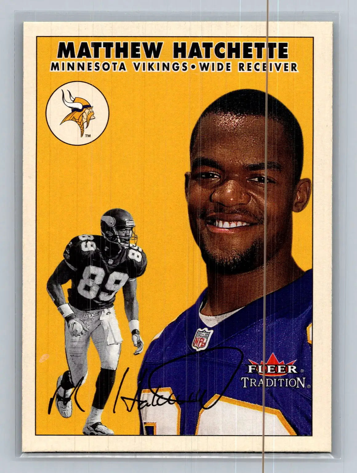 2000 Fleer Tradition #243 Matthew Hatchette Minnesota Vikings - Football Card Single
