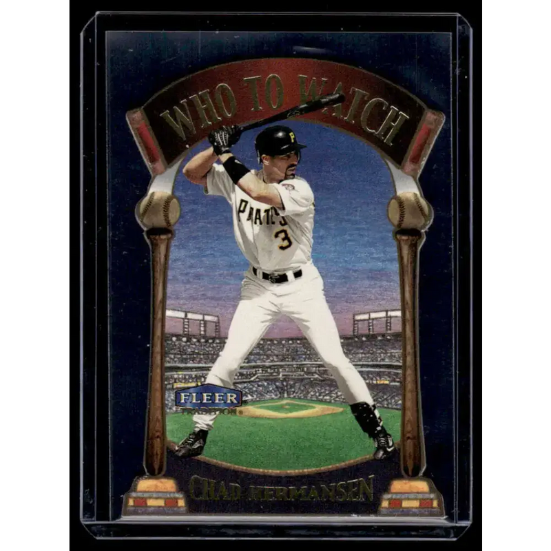 2000 Fleer Tradition #5WW Chad Hermansen Pittsburgh Pirates NM-MT Baseball Card - Baseball Card Single
