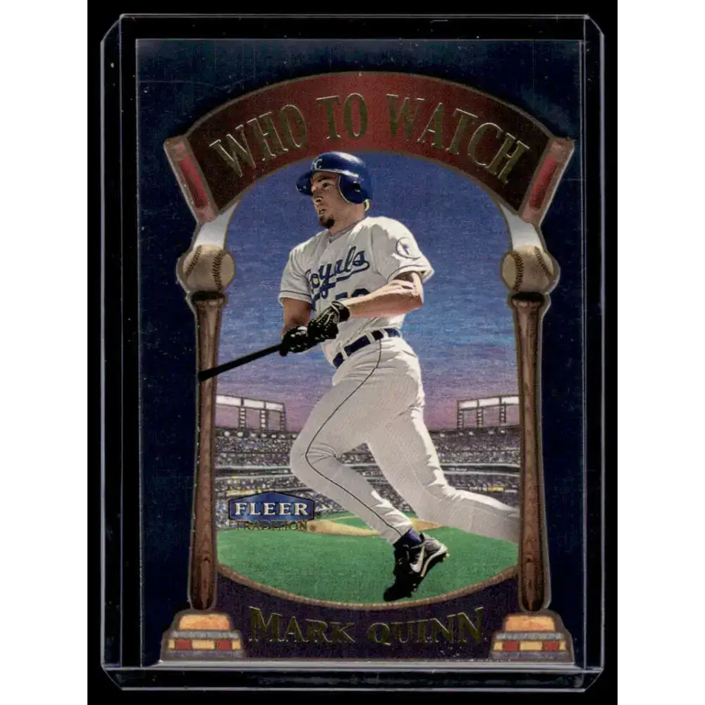 2000 Fleer Tradition #7WW Mark Quinn Kansas City Royals NM-MT Baseball Card - Baseball Card Single