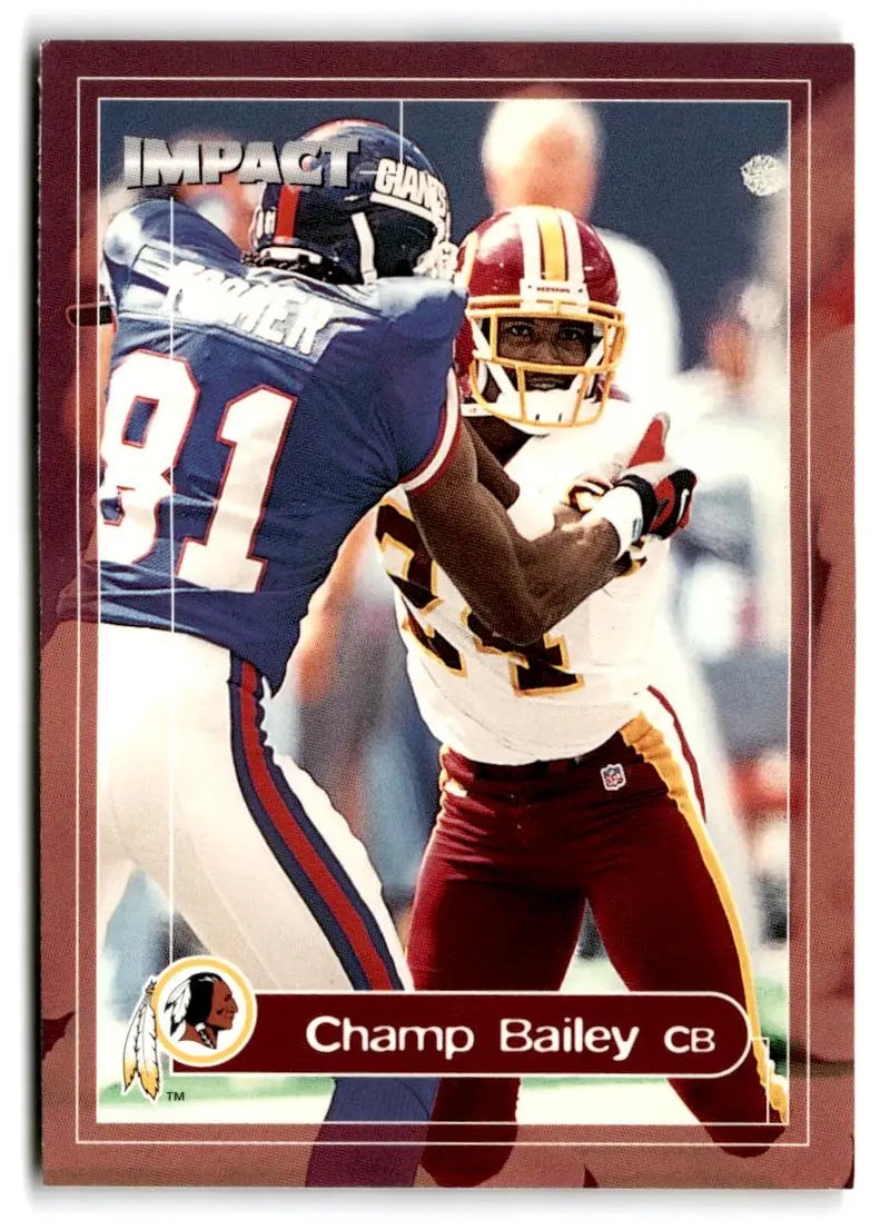 2000 Impact #63 Champ Bailey - Football Card Single
