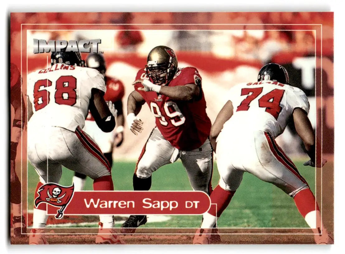 2000 Impact #70 Warren Sapp - Football Card Single