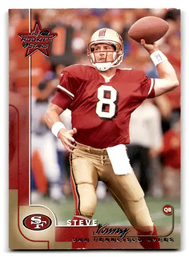 2000 Leaf Rookies and Stars #74 Steve Young EX Excellent 49ers ID:67978 - Football Card Single