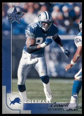 2000 Leaf Rookies & Stars Germane Crowell 35 Detroit Lions