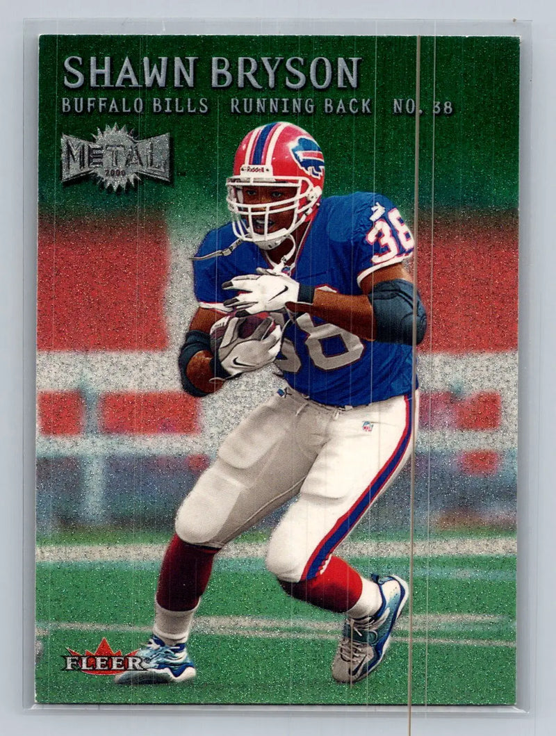 2000 Metal #55 Shawn Bryson Buffalo Bills - Football Card Single