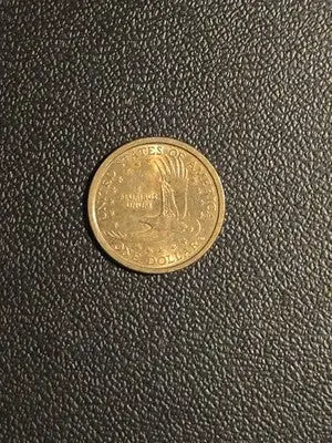 2000 P Sacagawea Golden Dollar - First Year Issue - Circulated US Coin