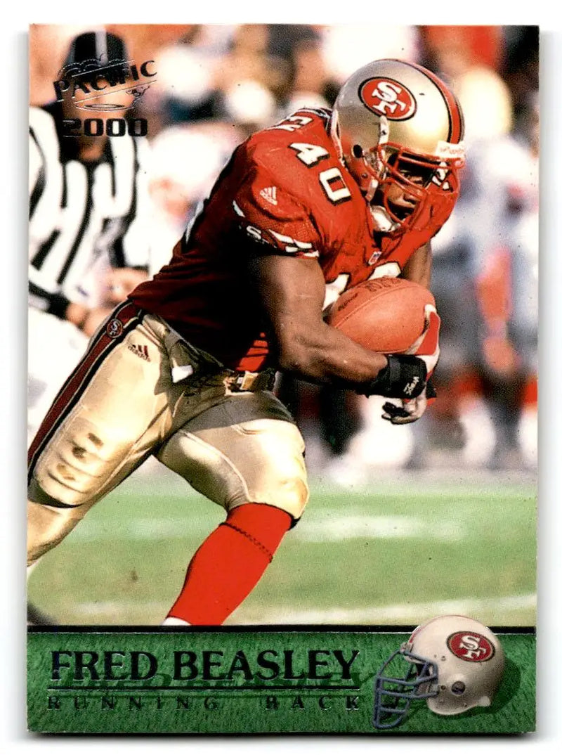 2000 Pacific #334 Fred Beasley - Football Card Single