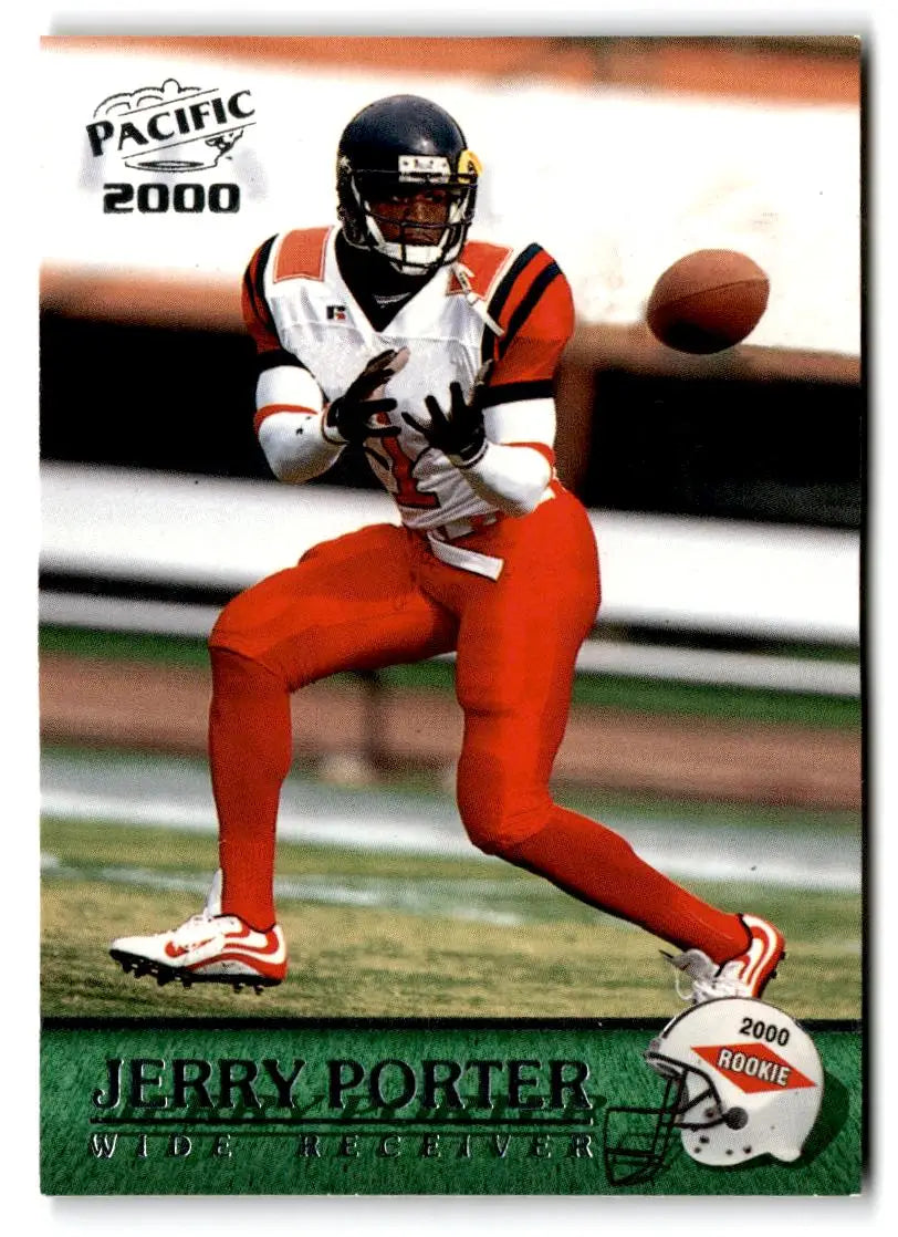 2000 Pacific #435 Jerry Porter - Football Card Single
