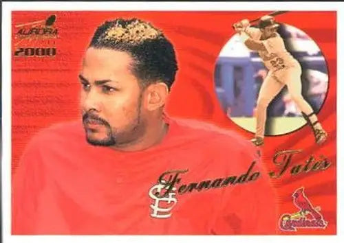 2000 Pacific Aurora #123 Fernando Tatis NM-MT Cardinals ID:58851 - Baseball Card Single