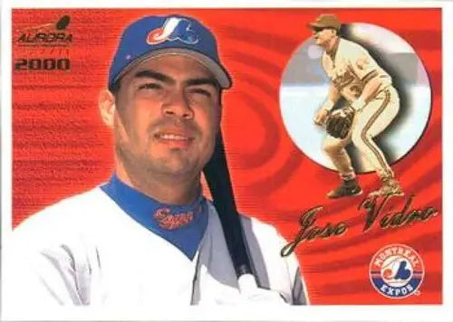 2000 Pacific Aurora #89 Jose Vidro NM-MT Expos ID:58844 - Baseball Card Single