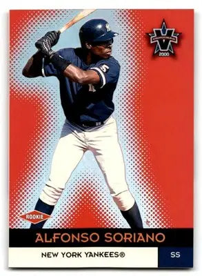 2000 Pacific Baseball Vanguard Alfonso Soriano #31 Rookie New York Yankees - Baseball Card Single