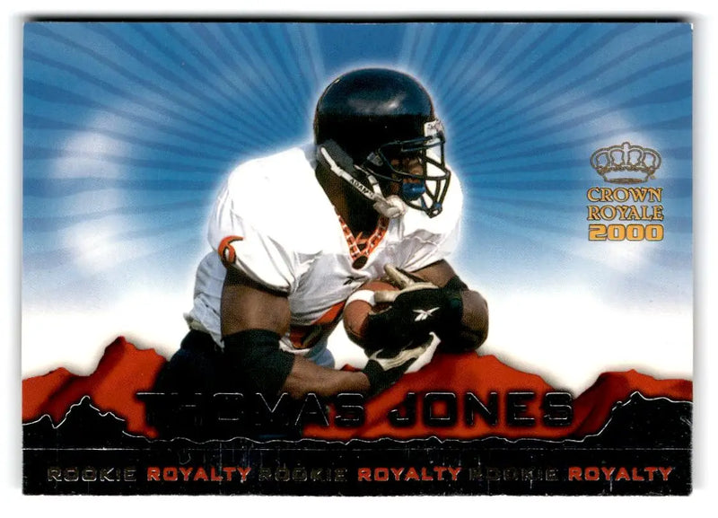 2000 Pacific Crown Royale #10 Thomas Jones Rookie Royalty - Football Card Single