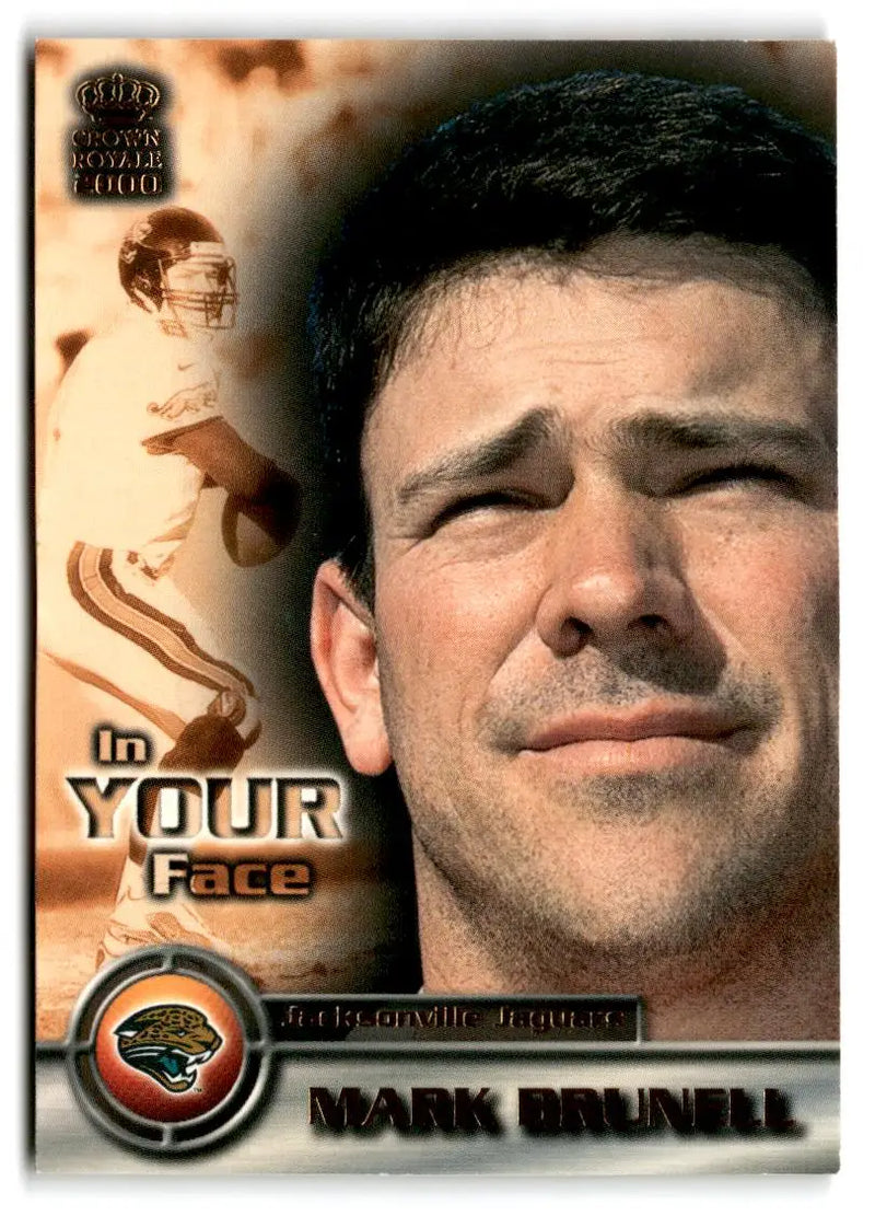 2000 Pacific Crown Royale #11 Mark Brunell In Your Face - Football Card Single