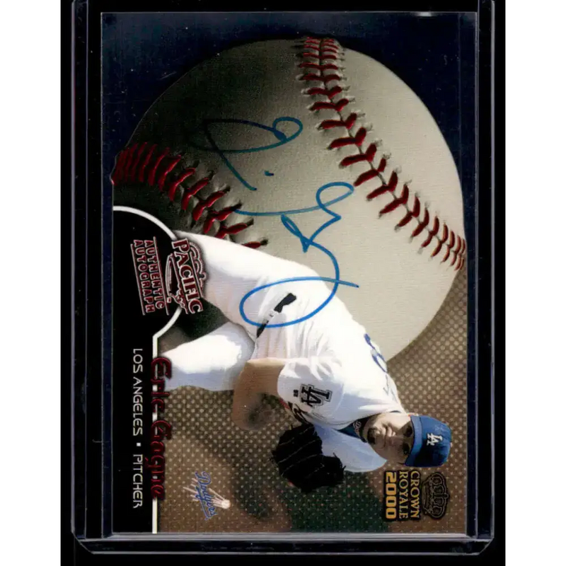 2000 Pacific Crown Royale #12 Eric Gagne St. Louis Cardinals NM-MT Auto Baseball Card - Baseball Card Single