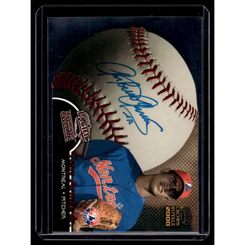 2000 Pacific Crown Royale #15 Tony Armas Jr. St. Louis Cardinals NM-MT Auto Baseball Card - Baseball Card Single
