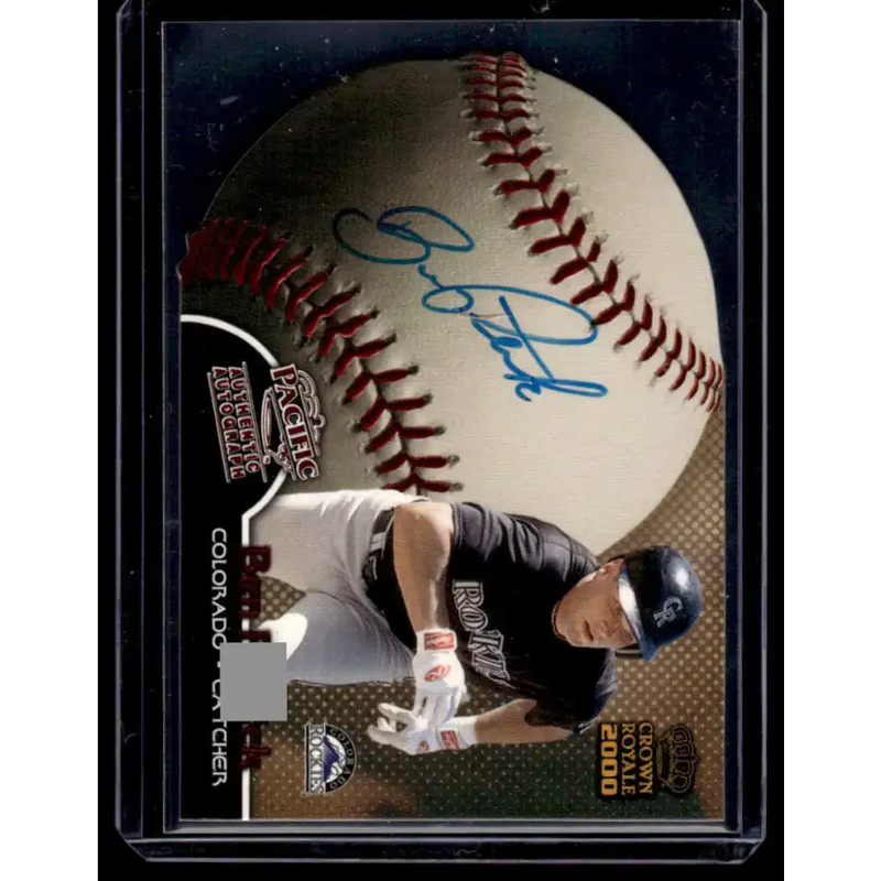 2000 Pacific Crown Royale #21 Chad Hermansen Pittsburgh Pirates NM-MT Auto Baseball Card - Baseball Card Single