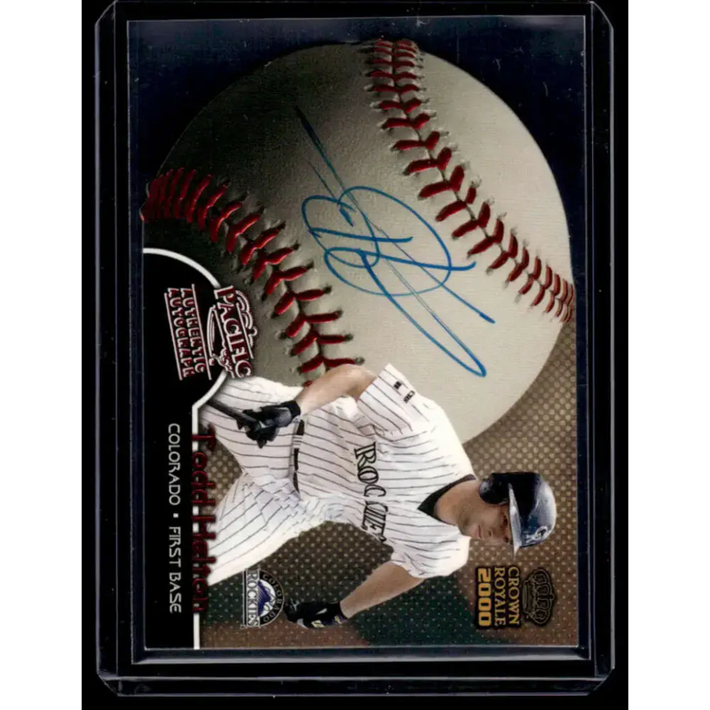 2000 Pacific Crown Royale #23 Rick Ankiel St. Louis Cardinals NM-MT Auto Baseball Card - Baseball Card Single