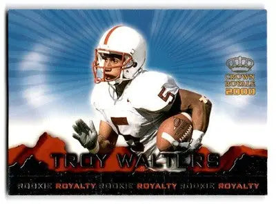 2000 Pacific Crown Royale #23 Troy Walters Rookie Royalty - Football Card Single