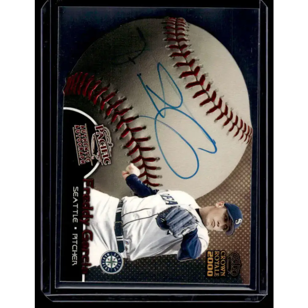 2000 Pacific Crown Royale #26 Freddy Garcia St. Louis Cardinals NM-MT Auto Baseball Card - Baseball Card Single