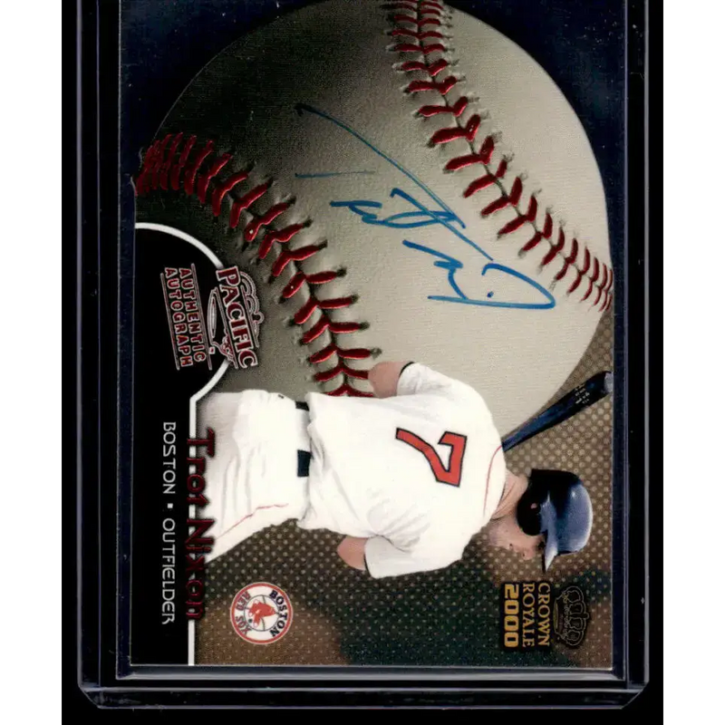 2000 Pacific Crown Royale Autographed Baseball Card Lot - Baseball Card Single