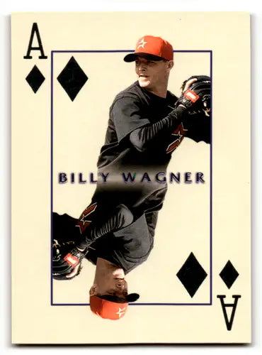 2000 Pacific Invincible Diamond Aces #10 Billy Wagner NM Near Mint Astr ID:58863 - Baseball Card Single