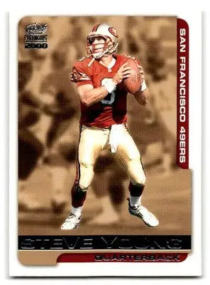 2000 Pacific Paramount #216 Steve Young - Football Card Single
