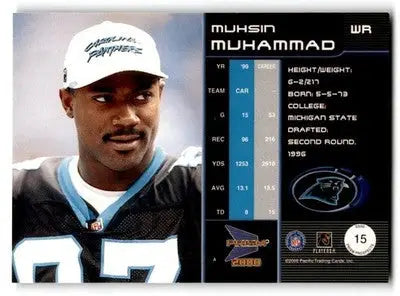 2000 Pacific Prism Prospects #15 Muhsin Muhammad - Football Card Single