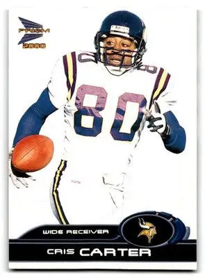 2000 Pacific Prism Prospects #49 Cris Carter - Football Card Single