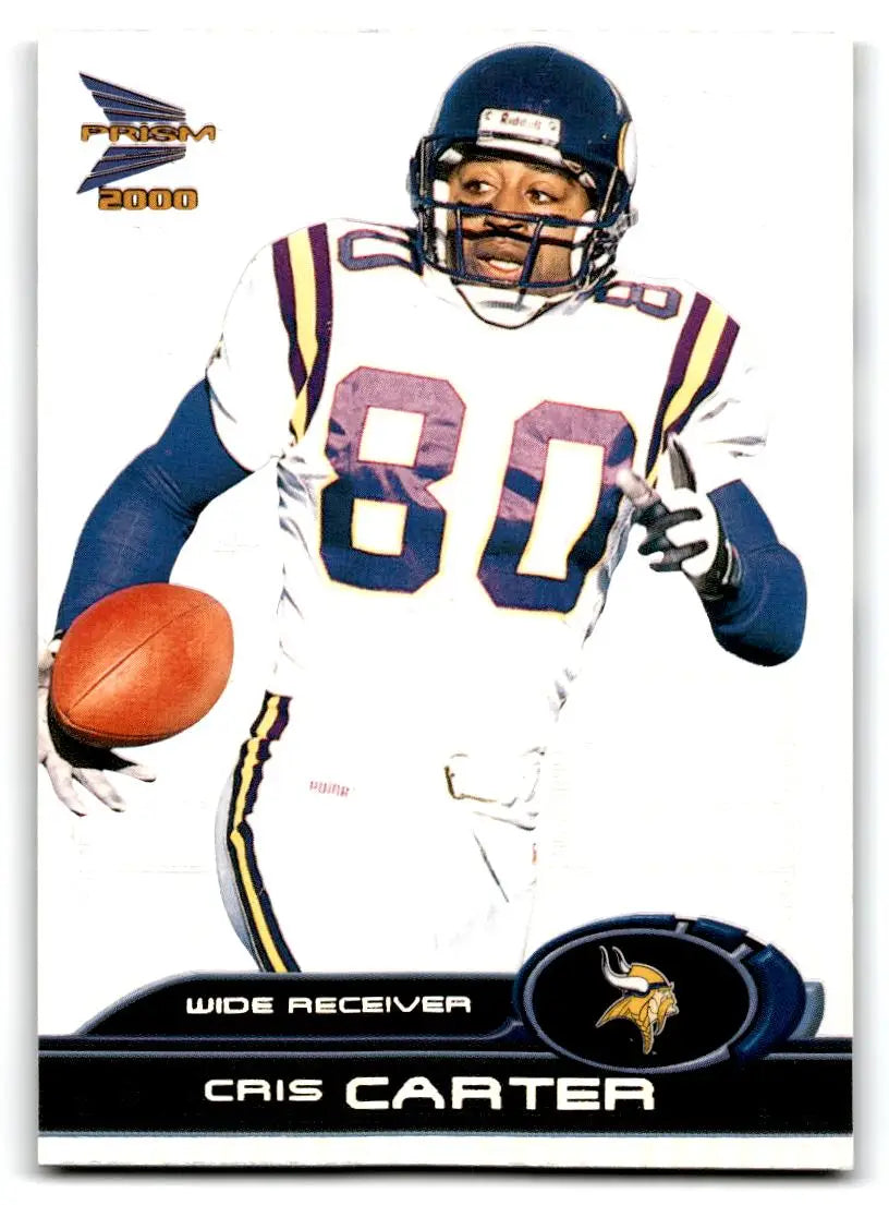 2000 Pacific Prism Prospects #49 Cris Carter - Football Card Single