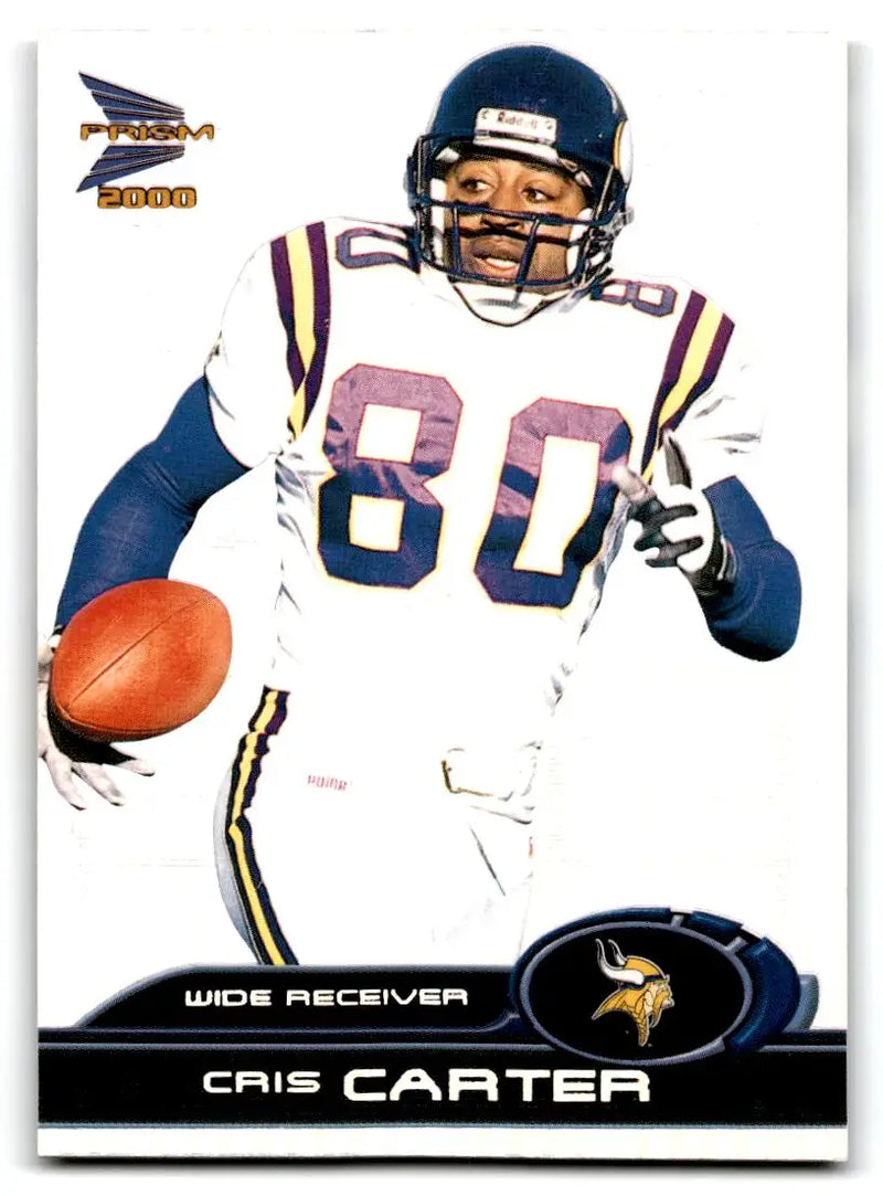 2000 Pacific Prism Prospects #49 Cris Carter - Football Card Single