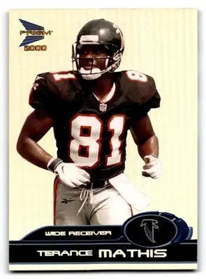 2000 Pacific Prism Prospects #6 Terance Mathis - Football Card Single