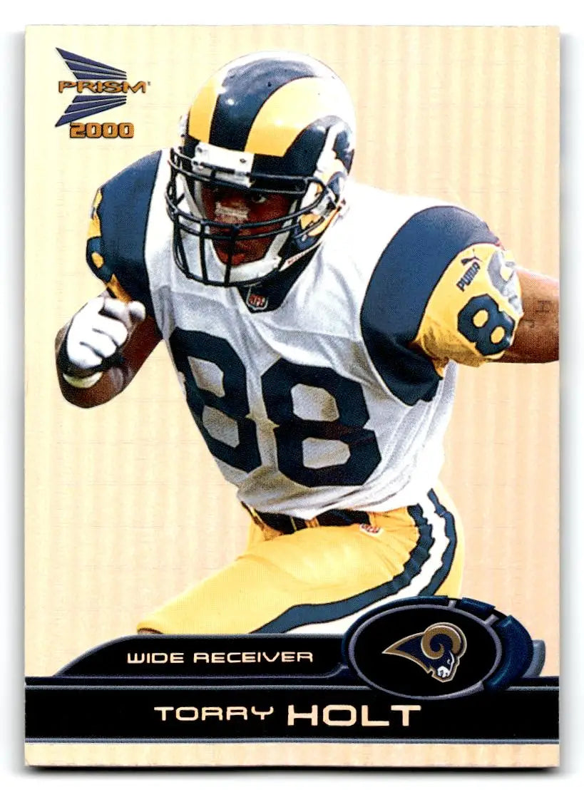 2000 Pacific Prism Prospects #74 Torry Holt - Football Card Single