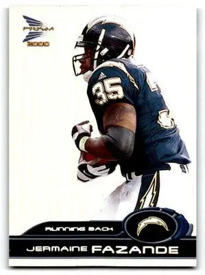 2000 Pacific Prism Prospects #77 Jermaine Fazande - Football Card Single