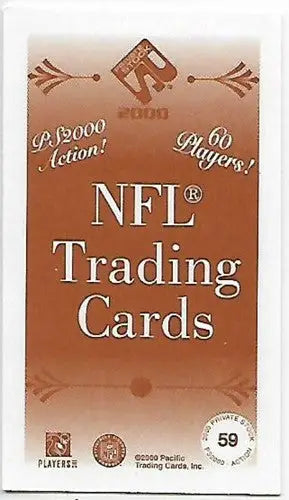 2000 Pacific Private Stock PS2000 Action #59 Stephen Davis NM Near Mint - Football Card Single