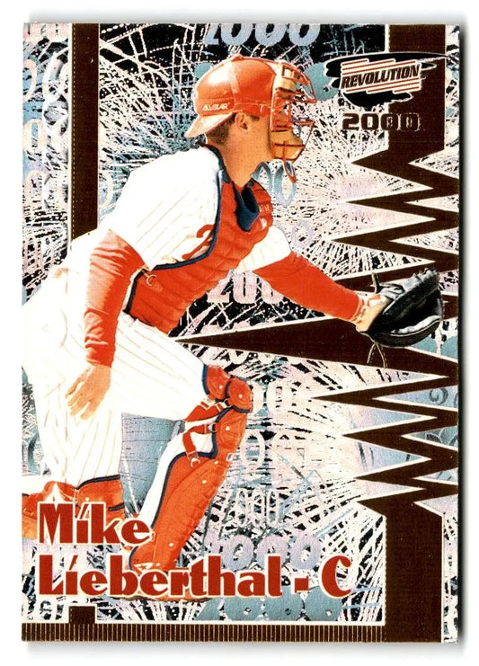 2000 Pacific Revolution #111 Mike Lieberthal - Baseball Card Single