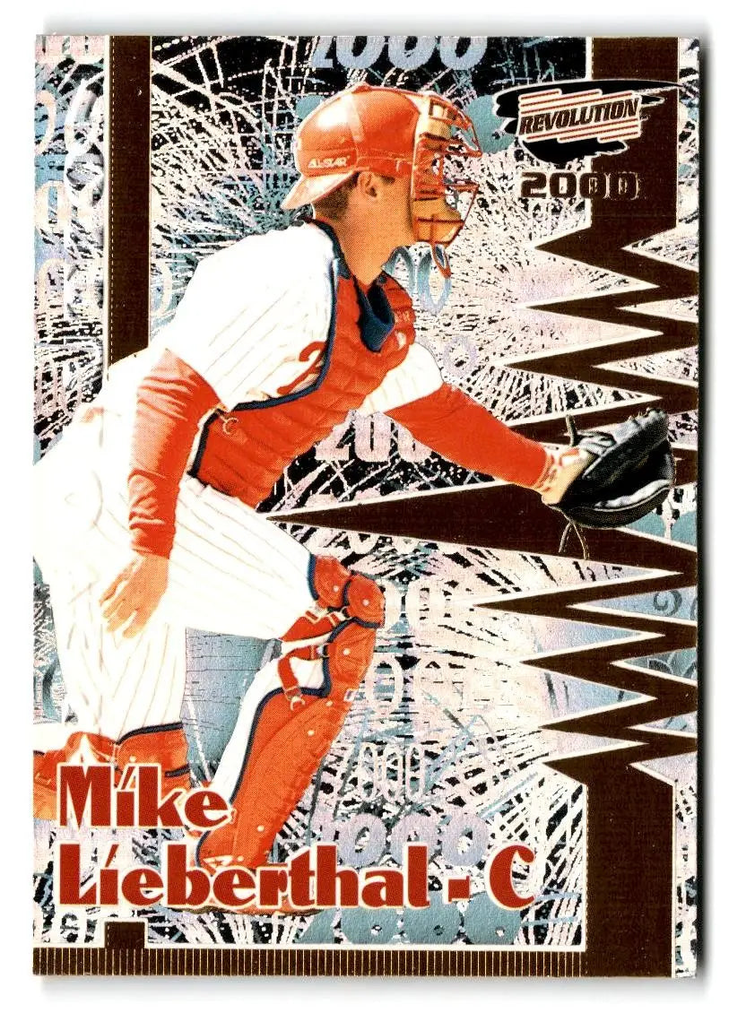 2000 Pacific Revolution #111 Mike Lieberthal - Baseball Card Single