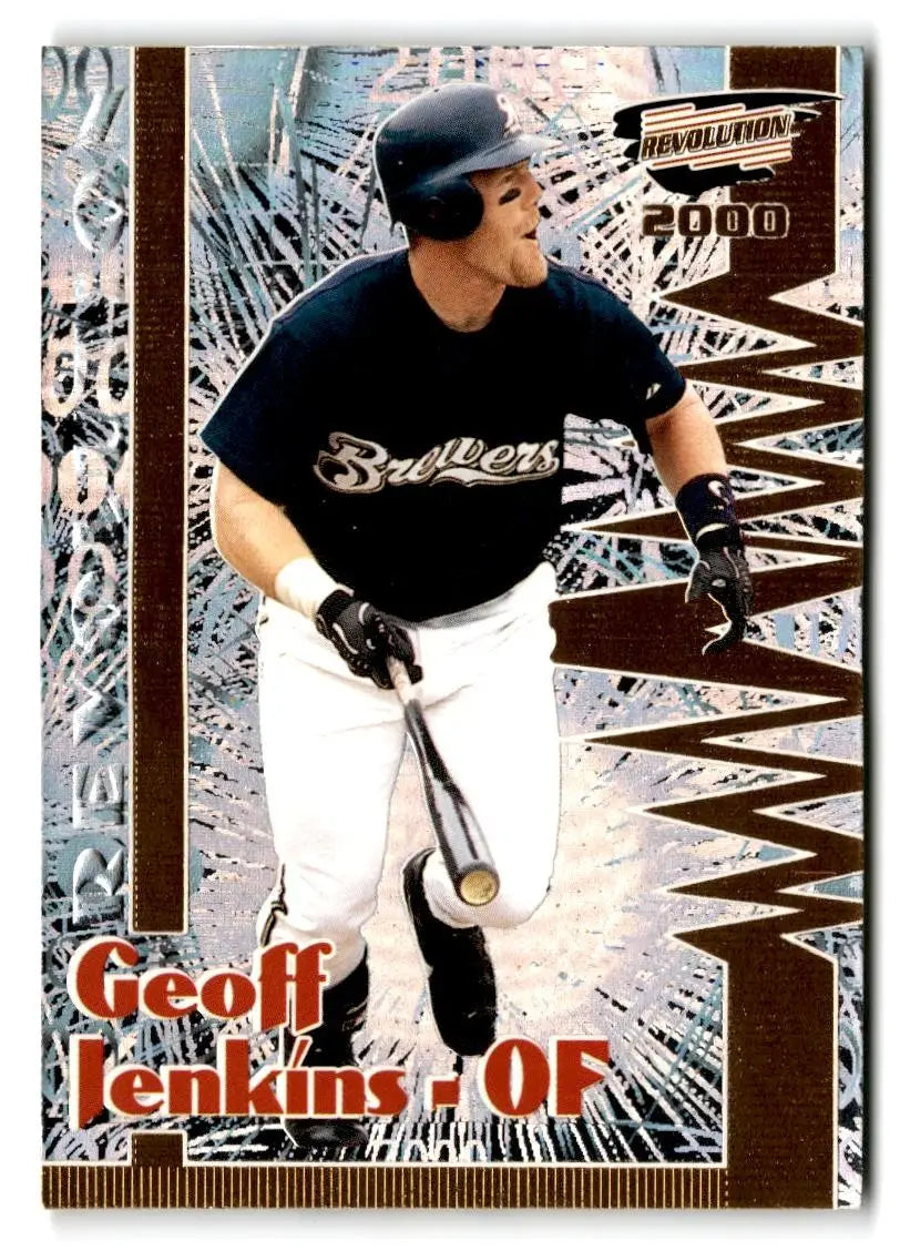 2000 Pacific Revolution #80 Geoff Jenkins - Baseball Card Single